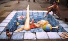 ศิลปะที่น่าตื่นตาตื่นใจ 3D Sidewalk