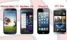 เทียบให้เห็น Samsung Galaxy S4 กับอีก 3 รุ่นท็อป