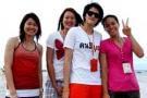บรรยากาศทีมตบสาวไทยลุยทะเลหัวหิน!!
