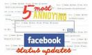 5 status น่ารำคาญที่ไม่ควรตั้งใน Facebook