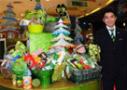 จัดของขวัญใส่ กระเช้า